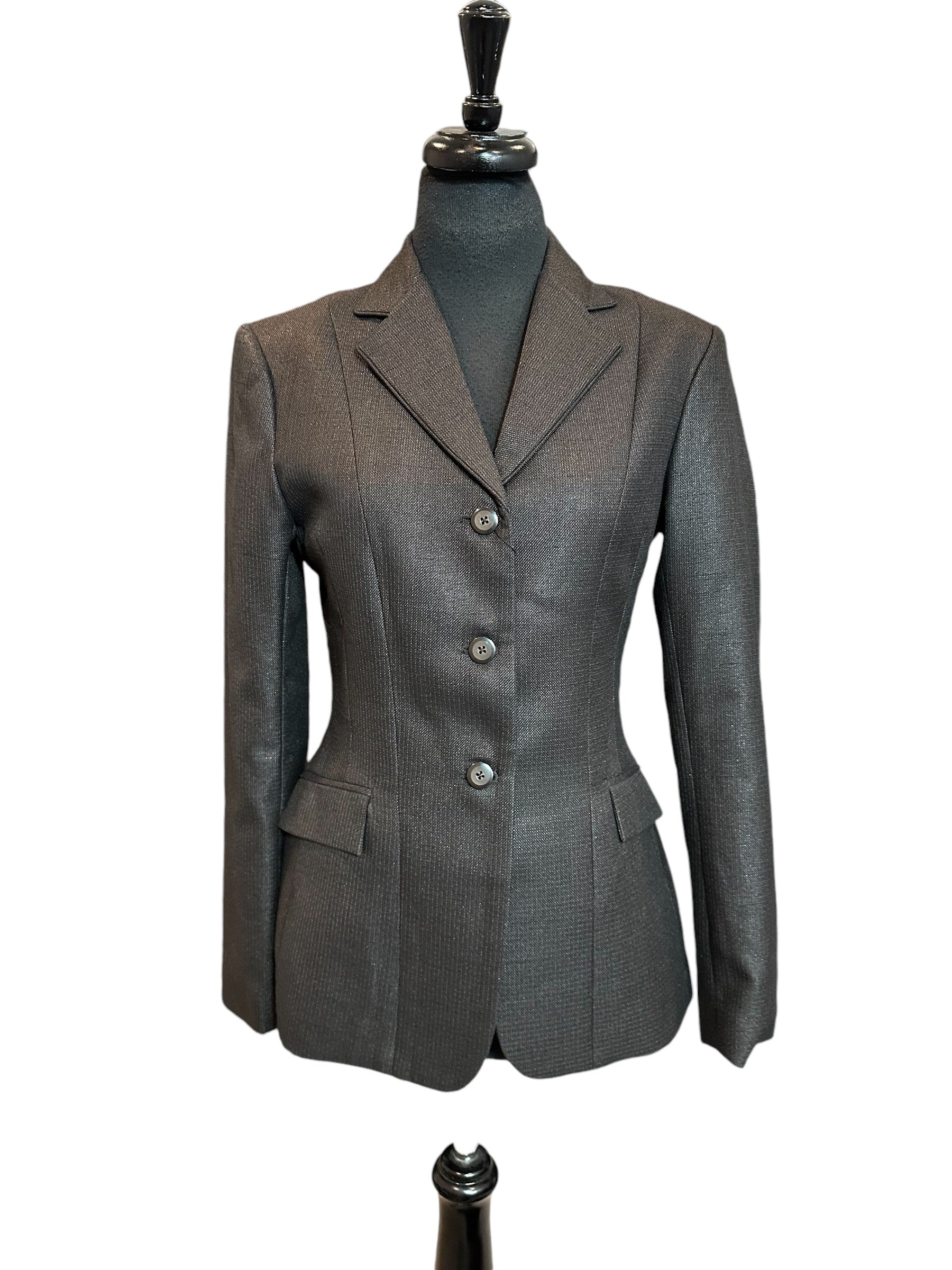 English Show Coat Chocolate Brown Fabric Code R311 (Size 4)