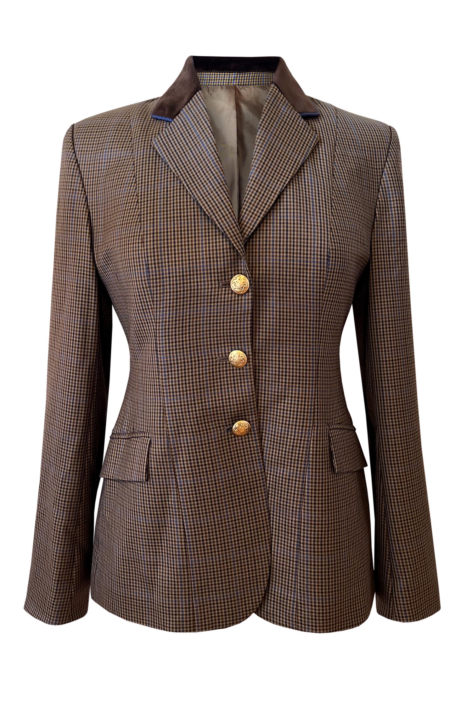 Marigold_Show-Jacket_Chocolate-Plaid-Velvet