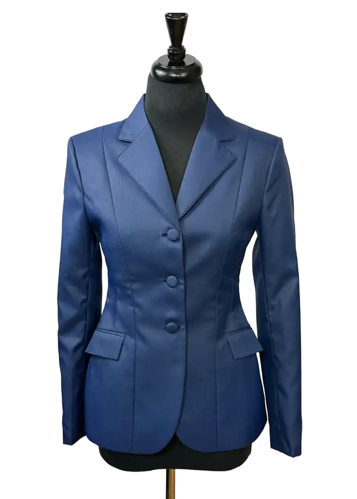 English Show Coat Navy Light Sheen R331A