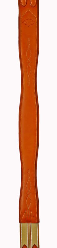Edgewood 2-End Elastic Overlay Fancy Leather